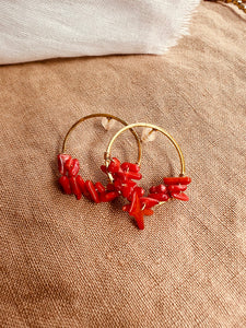 Boucles corail