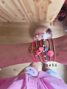 Capsule bracelet rose